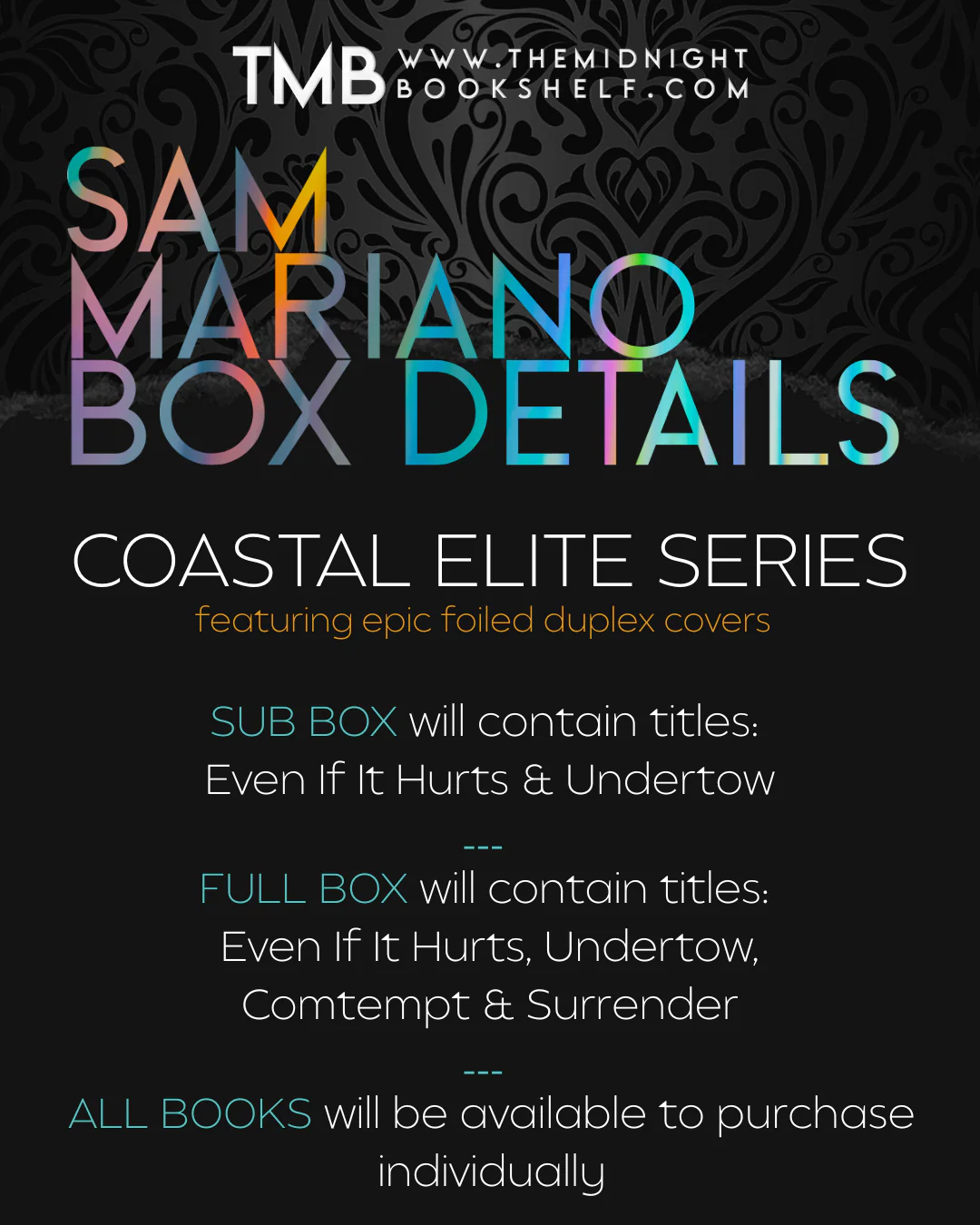 SAM MARIANO - INDIVIDUAL TITLES - Image 5